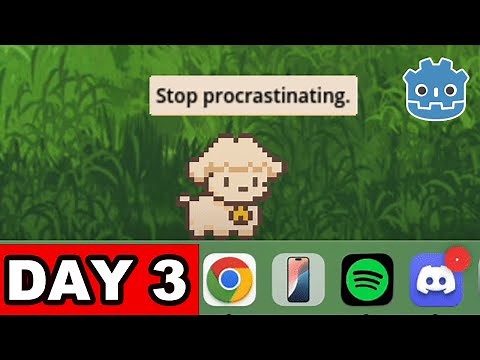 I Made a Desktop Pet in 3 Days! *first game dev experience*