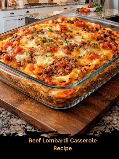 Delicious Beef Lombardi Casserole Recipe