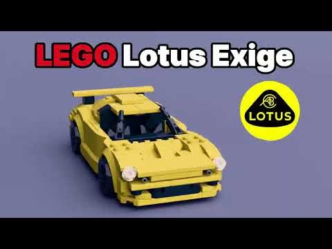 Building a LEGO Lotus Exige (2000s) | Detailed Time-Lapse