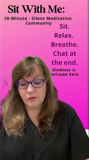 7-30-26 Live highlight - Sit With Me: Silent Meditation 🧘🏻‍♀️ + Intentions