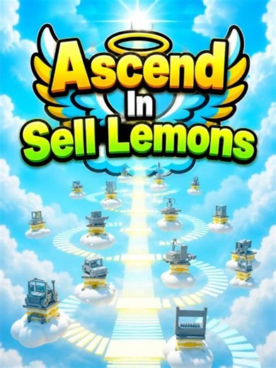 What Does It Take To ASCEND In Sell Lemons? 😇 #roblox #selllemons