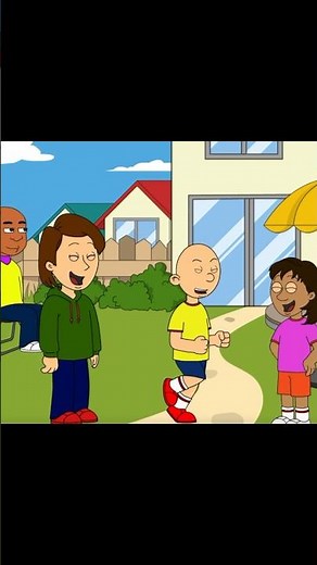 Dora makes a surprise appearance at Caillou’s birthday party 🥳 #caillou #goanimate #dora