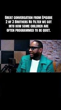 Great conversation from Episode 2 of 3 Brothers No Filter.
