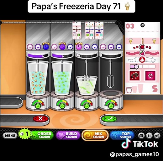 Let’s go! Papa’s Freezeria Day 71 😁 #papasgames #gameplay #fyp #games #papasfreezeria