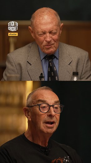 "i got him out early" "No you didn't!" 🤣 When Bumble bowled out Sir Geoffrey Boycott... | Stick to Cricket