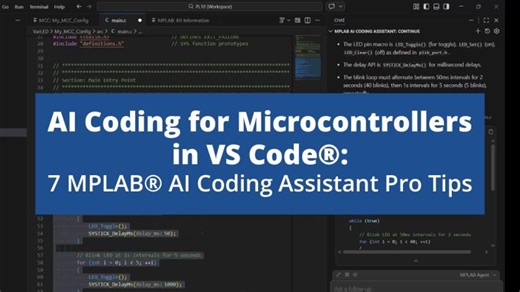 AI Coding for Microcontrollers in VS Code®: 7 MPLAB® AI Coding Assistant Pro Tips | Microchip Technology Japan K.K.