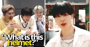 Here Are 10 Of BTS's Funniest Reactions To Their Own "Permission To Dance" Music Video