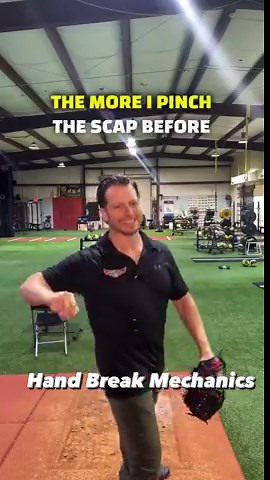 50K views · 577 reactions | Hand Break Mechanics  The key to the arm path out of the handbrake is putting the arm in the best position to counter the trunk movements to funnel more energy from the trunk to the ball. | TopVelocity.net | Facebook