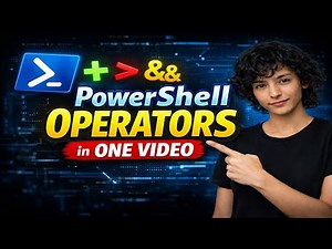 PowerShell Operators in ONE VIDEO | Arithmetic, Assignment, Comparison & Logical