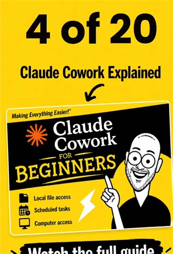 Claude Remembers Everything Now Here’s How (4 of 20) Claude Cowork has a memory system that builds context over time across all your conversations. Here’s how it works and why it matters. This is part 4 of 20 in my full Claude Cowork breakdown. 📺 Watch the full guide: `https://youtu.be/A3m1Z7LW_Qg` More AI tips at systemprompt.co Follow @SystemPromptAI for daily Shorts Claude memory, Claude Cowork, AI memory, Claude context, AI tools, Anthropic, Claude features, AI productivity, Claude tips 202