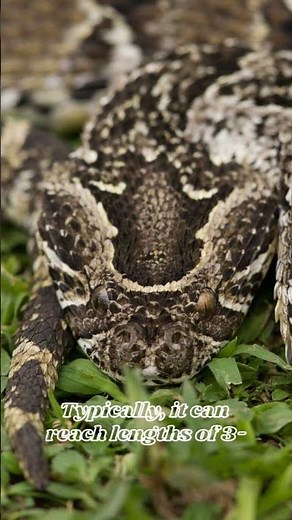 "Puff Adder: The Silent Killer of the African Savannah" #puffadder #snake #fascinatingfacts