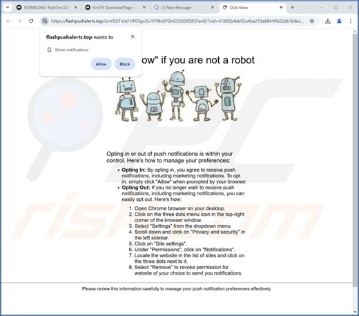 Flashpushalerts.top Ads