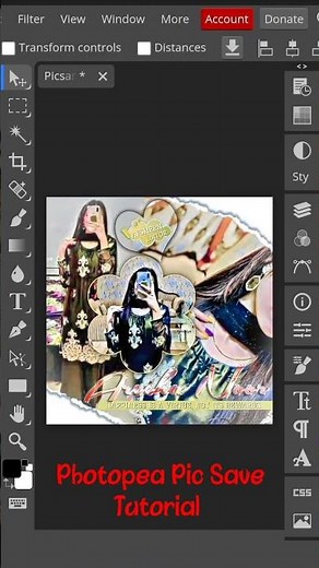 photopea Photo Save Tutorial