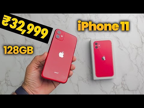 iPhone 11 Unboxing and Review in 2021 - i Bought 128GB iPhone 11 for ₹33k | A13 Bionic | Beast🔥