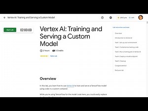 Vertex AI Training and Serving a Custom Model