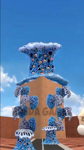 WHAT'S INSIDE TSUNAMI TRYPOPHOBIA TOWER BIG MAZE Garry's Mod