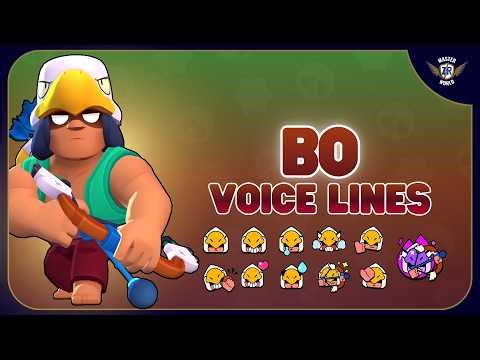 All Bo Voicelines | Brawl Stars