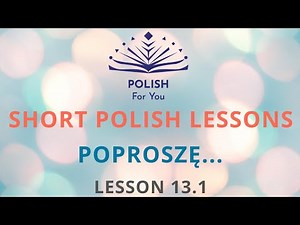 POPROSZĘ Accusative step 1 & How to shop in Polish Polish for beginners SHORT POLISH LESSON No. 13.1