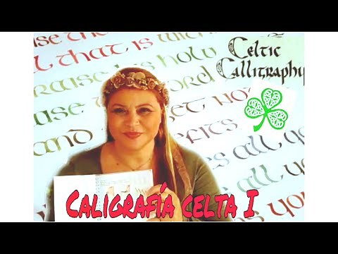 Caligrafía Celta I. Aprende fácil. Introducción
