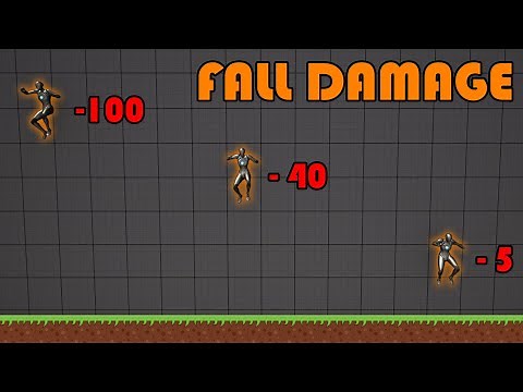 How To Create Fall Damage In Unreal Engine 5 (Tutorial)