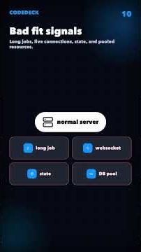 When You Should REALLY Use Serverless Functions #serverless #devops