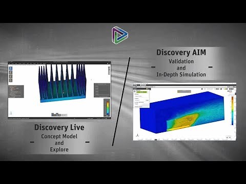 Heat Sink Thermal Simulation with ANSYS Discovery Live to AIM