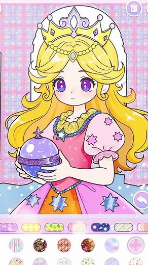 Slimaid Princess | Magic Coloring Game for Kids & Girls