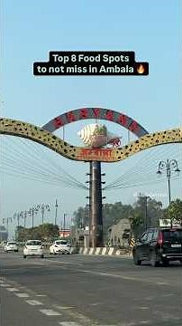 Must Try Food Spots of Ambala ♥️🔥