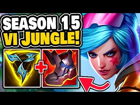 VI Jungle's BEST BUILD for SEASON 15!! VS ‪@L0ganJGs‬
