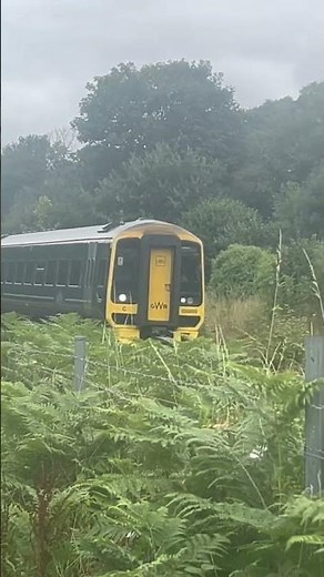 Coming from Plymouth going to Penzance GWR class 158 DMU train