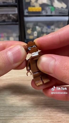 How to Build Freddy Fazbear in LEGO