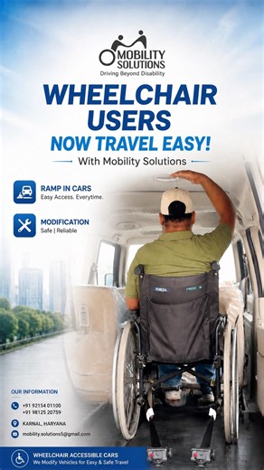 Car Mai Install Kiya Ramp - Wheelchair User Ki Direct Entry ne Banaya Travel Easy #shorts #viral