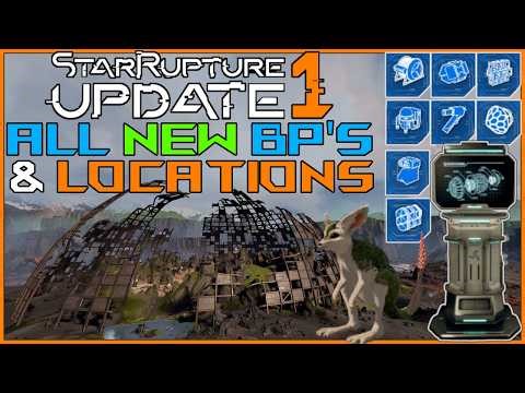 ALL 8 NEW Blueprints In StarRupture & All The NEW Locations In Update 1! (After Forgotten Engine)