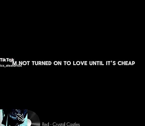 Red Crystal Castles Lyrics