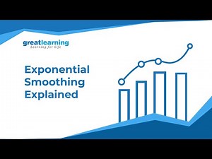 Exponential Smoothing Explained | What is Exponential Smoothing | Vaidy Jayaraman | Great Learning