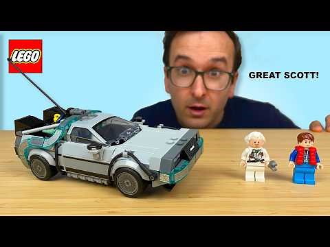 LEGO Delorean Time Machine (REVIEW)
