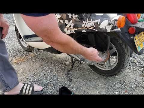 Honda metropolitan scooter starting fluid