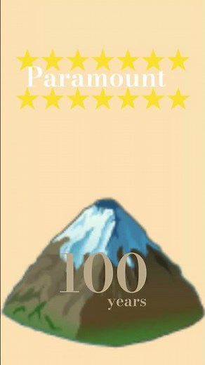 Paramount 100 Years logo.