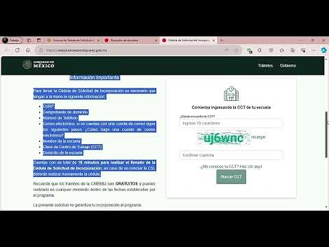 TUTORIAL PARA LA INSCRIPCIÓN A LAS BECAS BENITO JUÁREZ