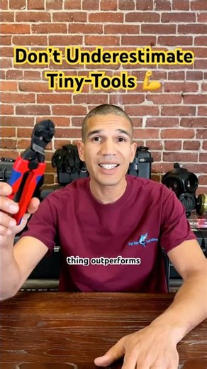 Tiny tool. Real work. Don’t Underestimate Compact Gear. #stayready