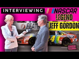 Interviewing NASCAR Legend JEFF GORDON 🔥