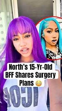 North’s 15-Yr-Old BFF Shares Surgery Plans #shorts #sophiatanjali #northwest