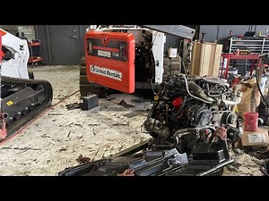 Bobcat leaking fuel tank