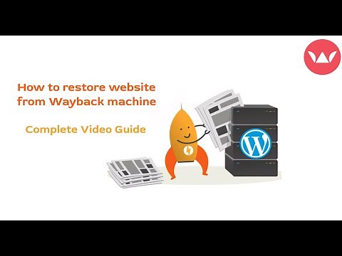 How to restore website from Wayback machine | Complete Video Guide #waybackmachine
