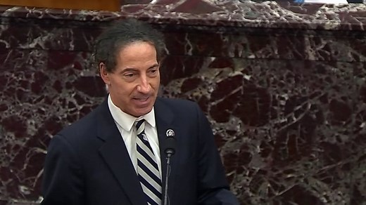 Raskin delivers closing remarks calling for conviction of former President Trump