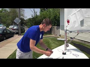 How to rig a Laser Mainsheet