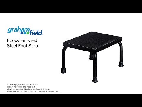 Graham-Field™ Epoxy Finished Steel Foot Stool
