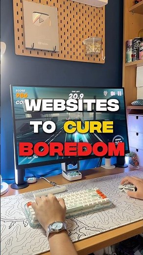Websites to CURE Boredom - pt 7 #gamingsetup #powerfulwebsites #cargames #coolwebsites #tech