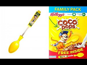 Coco Pops Stretch n Sip Spoons & Advert (2016)