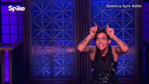Ruby Rose takes on Milla Jovovich in an intense Lip Sync Battle